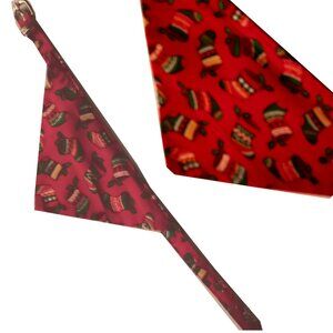 Christmas New Bandanna Dog Collar Many Sizes